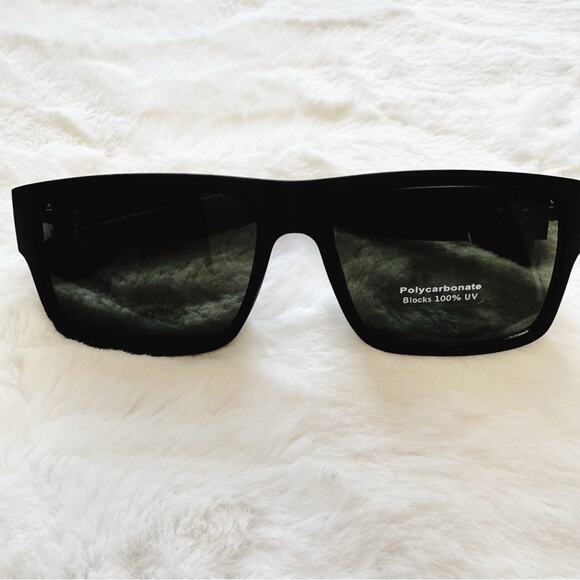 Juna Black & Dark Wood Sunglasses - Picture 2 of 11